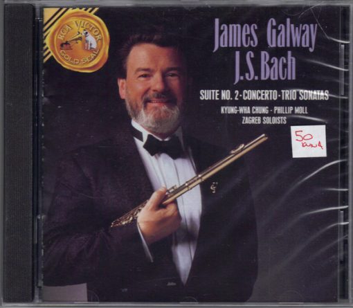 Johann Sebastian Bach, James Galway - Suite No.2 / Concerto / Trio Sonatas (CD, Comp) (Near Mint (NM or M-))