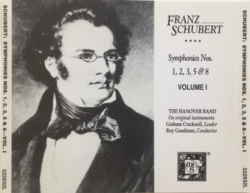 Franz Schubert, Hanover Band, Roy Goodman - The Symphonies Nos. 1,2,3,5 & 8 Volume I (2xCD) (Near Mint (NM or M-))