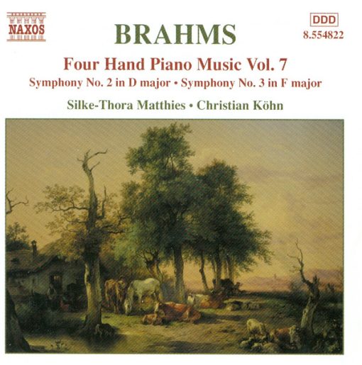 Johannes Brahms - Christian Köhn, Silke-Thora Matthies - Four Hand Piano Music Vol. 7 - Symphony No. 2 & 3 (CD, Album) (Near Mint (NM or M-))