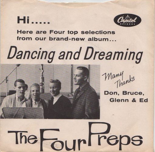 The Four Preps - Dancing and Dreaming (7", EP, Promo) (Very Good (VG))