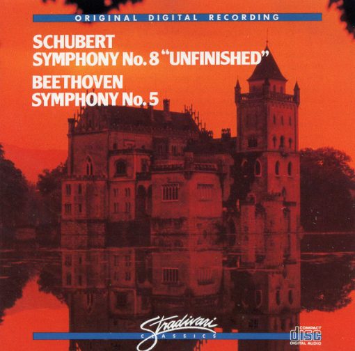 Franz Schubert / Ludwig van Beethoven - Simfonični Orkester RTV Ljubljana, Anton Nanut - Symphony No. 8 "Unfinished" / Symphony No. 5 (CD, Album) (Near Mint (NM or M-))