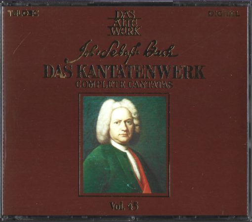 Johann Sebastian Bach - Complete Cantatas Vol. 45 (2xCD, RE) (Near Mint (NM or M-))