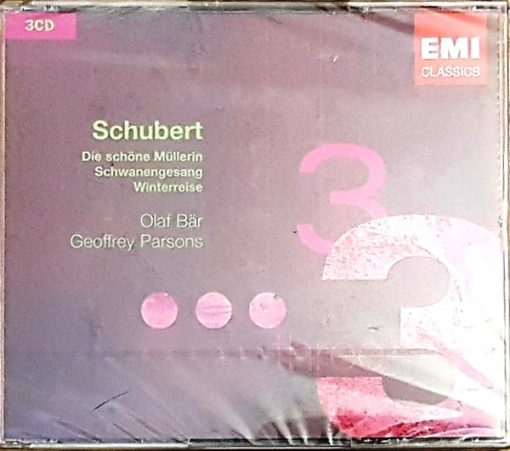 Franz Schubert . Olaf Bär . Geoffrey Parsons (2) - Lieder Cycles (3xCD, Comp) (Near Mint (NM or M-))