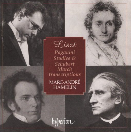 Franz Liszt, Marc-André Hamelin - Paganini Studies & Schubert March Transcriptions (CD) (Near Mint (NM or M-))