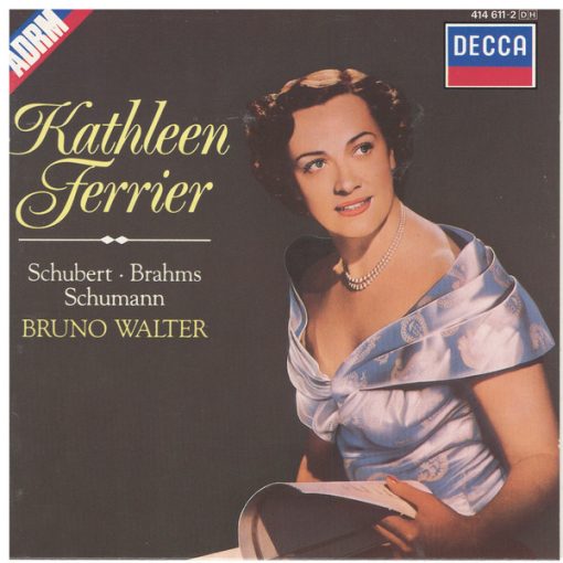 Kathleen Ferrier, Bruno Walter - Schubert - Brahms - Schumann (CD, Mono, RM) (Near Mint (NM or M-))