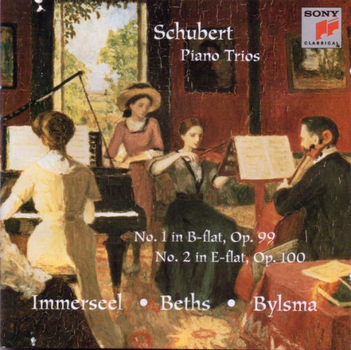 Franz Schubert, Jos van Immerseel, Vera Beths, Anner Bylsma - Piano Trios - No.1 In B-Flat, Op. 99 - No.2 In E-Flat, Op. 100 (CD, Album) (Near Mint (NM or M-))