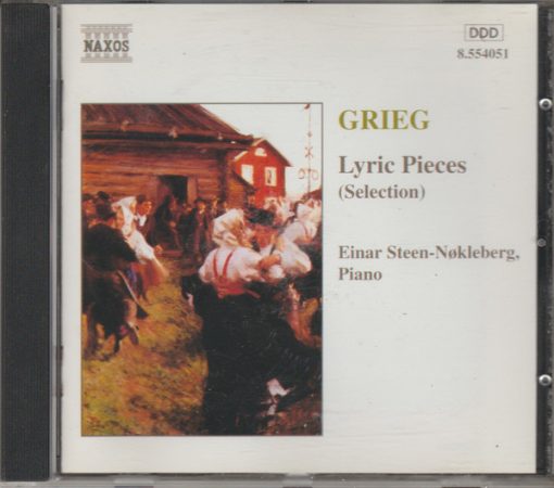 Edvard Grieg, Einar Steen-Nøkleberg - Lyric Pieces (Selection) (CD, Comp) (Near Mint (NM or M-))