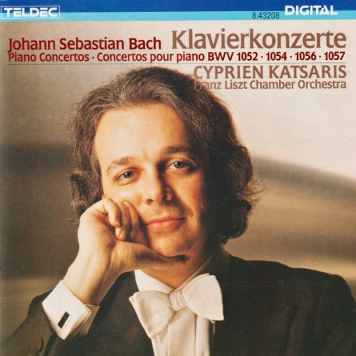 Johann Sebastian Bach - Cyprien Katsaris, Liszt Ferenc Chamber Orchestra - Klavierkonzerte · Piano Concertos · Concertos Pour Piano BWV 1052 · 1054 · 1056 · 1057 (CD) (Near Mint (NM or M-))