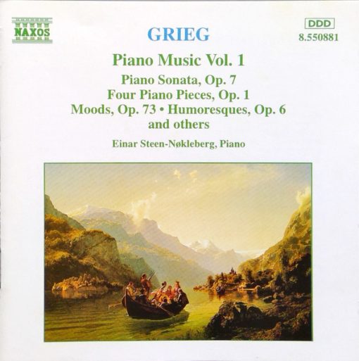 Edvard Grieg - Einar Steen-Nøkleberg - Piano Music Vol. 1 (CD, Album) (Near Mint (NM or M-))