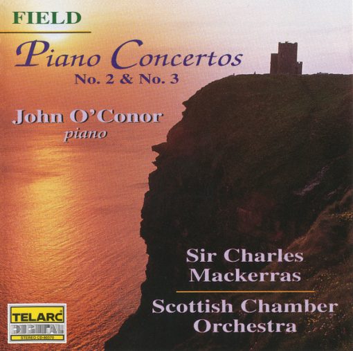 John Field (2) - John O'Conor, Sir Charles Mackerras, Scottish Chamber Orchestra - Piano Concertos No. 2 & No. 3 (CD, Album) (Near Mint (NM or M-))