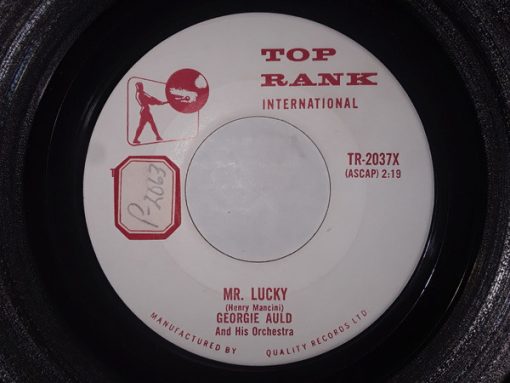 Georgie Auld And His Orchestra - Mr. Lucky (7") (Very Good (VG))