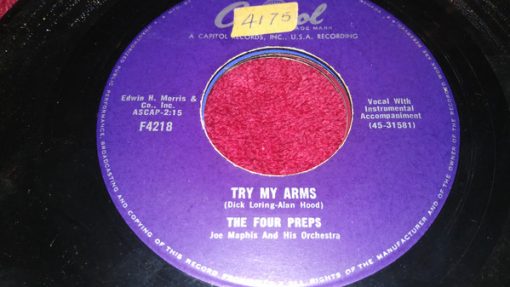 The Four Preps, Joe Maphis And His Orchestra - Big Surprise / Try My Arms (7", Single) (Very Good (VG))