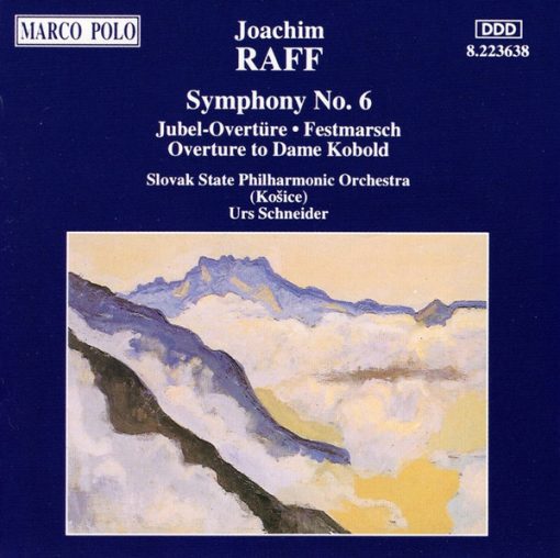 Joseph Joachim Raff, Slovak State Philharmonic Orchestra, Košice, Urs Schneider - Symphony No. 6 / Jubel-Overtüre / Festmarsch / Overture To Dame Kobold (CD) (Near Mint (NM or M-))