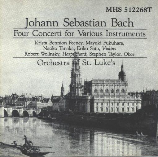 Johann Sebastian Bach, Orchestra Of St. Luke's - Four Concerti For Various Instruments (CD, Album) (Near Mint (NM or M-))