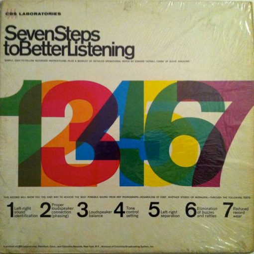 CBS Laboratories - Seven Steps To Better Listening (LP, Mono) (Mint (M))