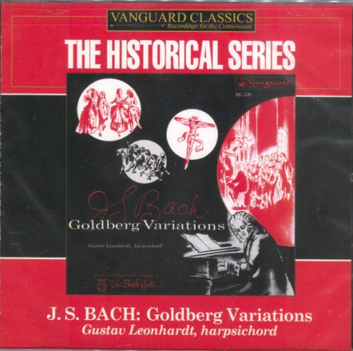 Johann Sebastian Bach - The Goldberg Vatiations  (Aria With 30 Variations Bwv 988) (CD) (Near Mint (NM or M-))