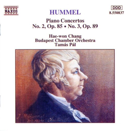 Johann Nepomuk Hummel, Hae-Won Chang, Budapest Chamber Ensemble, Tamás Pál - Piano Concertos No. 2, Op. 85 • No. 3, Op. 89 (CD, Album, RE) (Near Mint (NM or M-))