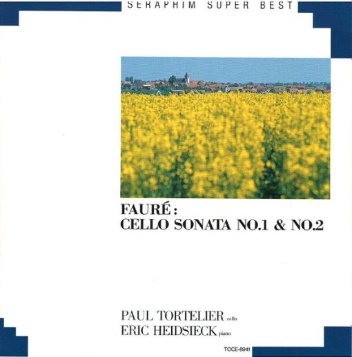 Gabriel Fauré, Paul Tortelier - Eric Heidsieck - Sonates Nos 1 & 2 • Élégie • Sérénade • Papillon (CD, RE) (Near Mint (NM or M-))