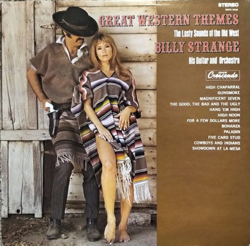 Billy Strange Orchestra - Great Western Themes (LP, Comp) (Mint (M))