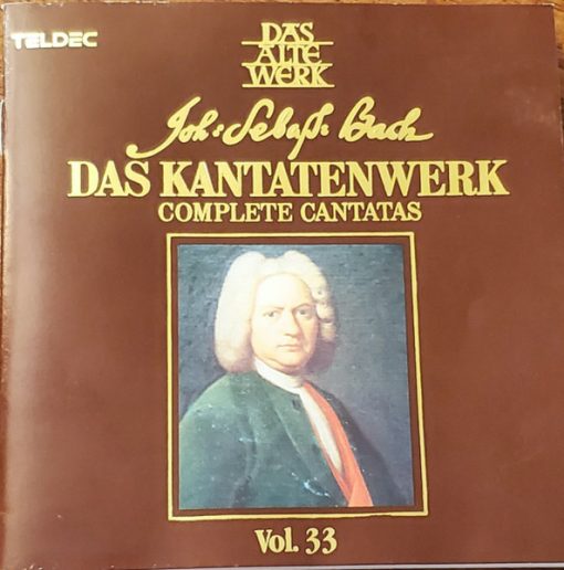 Johann Sebastian Bach - Das Kantatenwerk Vol. 33 (2xCD, Album) (Near Mint (NM or M-))