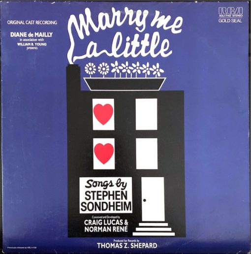 Stephen Sondheim - Marry Me A Little (Original Cast Recording) (LP, Album) (Mint (M))