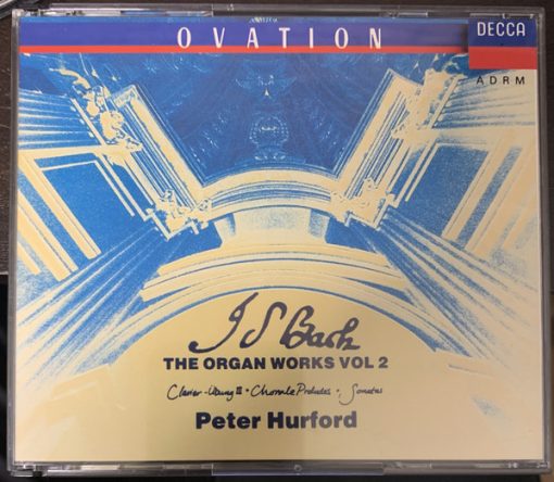 Johann Sebastian Bach - Peter Hurford - The Organ Works Vol 2 (3xCD, Comp) (Near Mint (NM or M-))