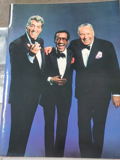 RAT PACK - VINTAGE "Frank, Dean, Sammy: Together Again" CONCERT PROGRAM BOOK 1988