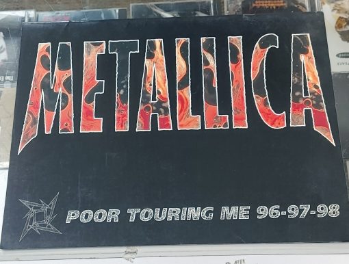 METALLICA - VINTAGE "Poor Touring Me" 1996/97/98 TOUR BOOK