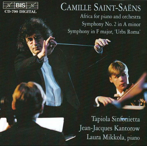 Camille Saint-Saëns, Tapiola Sinfonietta, Jean-Jacques Kantorow, Laura Mikkola - Africa / Symphony No. 2 / Symphony In F (CD) (Near Mint (NM or M-))