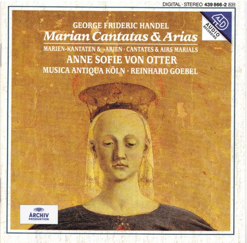 Georg Friedrich Händel - Anne Sofie Von Otter · Musica Antiqua Köln · Reinhard Goebel - Marian Cantatas & Arias (CD, Album) (Near Mint (NM or M-))