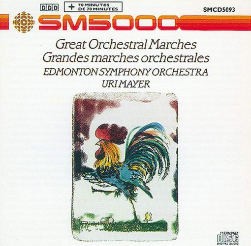 Edmonton Symphony Orchestra, Uri Mayer - Great Orchestral Marches (CD) (Near Mint (NM or M-))