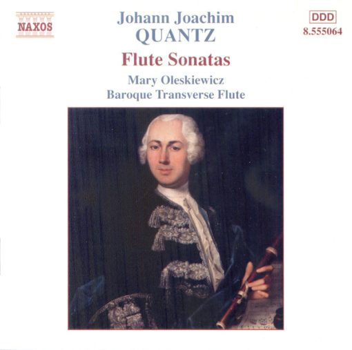 Johann Joachim Quantz, Mary Oleskiewicz - Flute Sonatas (CD, Album) (Near Mint (NM or M-))