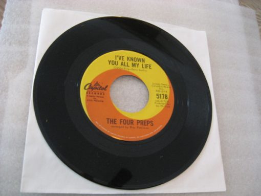 The Four Preps - I've Known You All My Life / What Kind Of Bird Is That (7", Single) (Near Mint (NM or M-))