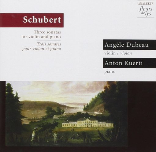 Franz Schubert, Angèle Dubeau, Anton Kuerti - Three Sonatas For Violin And Piano (CD, Album, RE) (Near Mint (NM or M-))