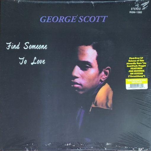 George Scott (4) - Find Someone To Love (LP, Album, RE, Gre) (Mint (M))