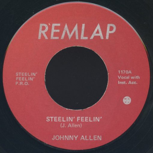 Johnny Allen (8) - Steelin' Feelin' (7") (Very Good Plus (VG+))