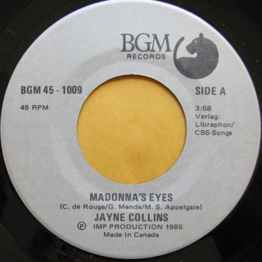 Jayne Collins - Madonna's Eyes (7", Single) (Near Mint (NM or M-))