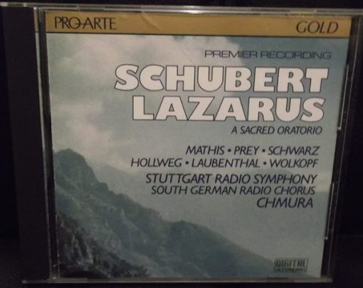 Franz Schubert - Lazarus - A Sacred Oratorio (CD) (Near Mint (NM or M-))