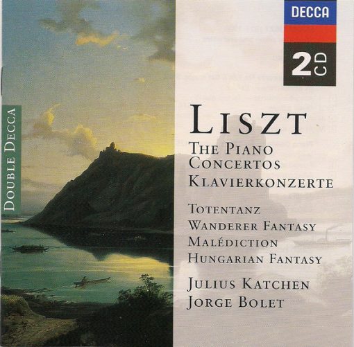 Franz Liszt, Julius Katchen, Jorge Bolet - The Piano Concertos =  Klavierkonzerte / Totentanz / Wanderer Fantasy / Malédiction / Hungarian Fantasy (CD, Comp, RM) (Near Mint (NM or M-))