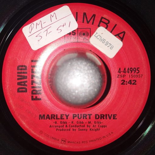 David Frizzell - Marley Purt Drive / Little Toy Trains (7", Single) (Very Good Plus (VG+))