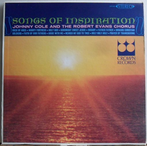 Johnny Cole And The Robert Evans Chorus - Songs Of Inspiration (LP) (Mint (M))