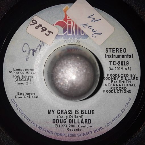 Doug Dillard - My Grass Is Blue (7", Single) (Very Good Plus (VG+))