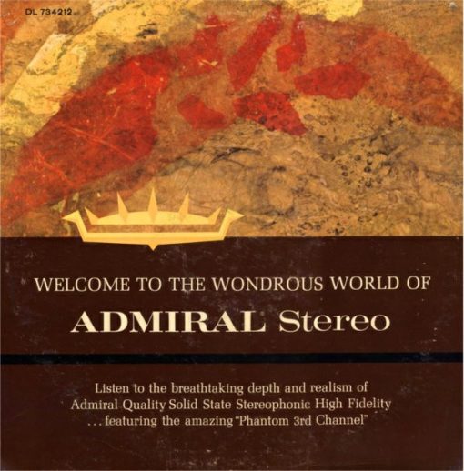 Various - Admiral Stereophonic Demonstration Record Featuring Amazing Phantom 3rd Channel Volume II (LP, Album, Comp) (Mint (M))