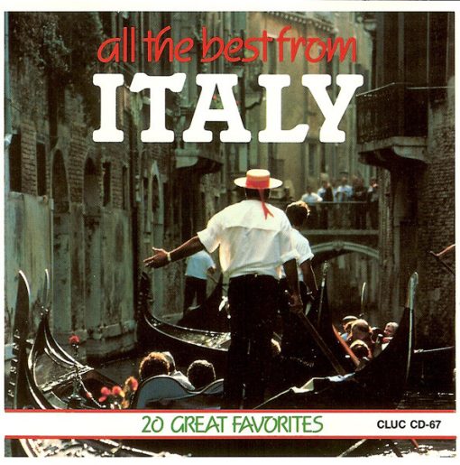 Unknown Artist - All The Best From Italy (CD, Album) (Near Mint (NM or M-))