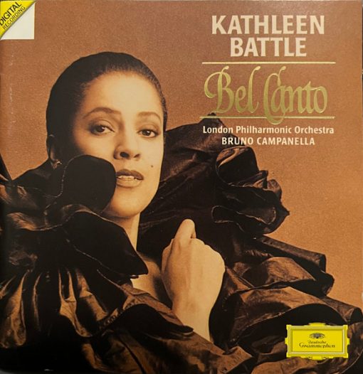 Kathleen Battle, London Philharmonic Orchestra, Bruno Campanella - Bel Canto (Kathleen Battle Sings Italian Opera Arias) (CD, Album) (Near Mint (NM or M-))