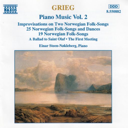 Edvard Grieg, Einar Steen-Nøkleberg - Piano Music Vol. 2 (CD, Album) (Near Mint (NM or M-))