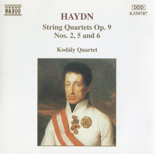 Joseph Haydn, Kodály Quartet - String Quartets Op. 9 Nos. 2, 5 And 6 (CD, Album, RE) (Near Mint (NM or M-))