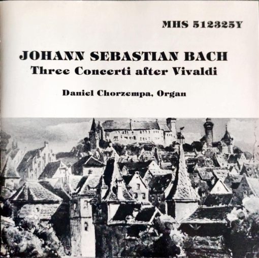 Johann Sebastian Bach - Three Concerti After Vivaldi (CD, Album) (Near Mint (NM or M-))