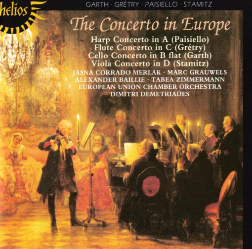 John Garth (2), André-Modeste Gretry, Giovanni Paisiello, Carl Stamitz / Jasna Corrado Merlak, Marc Grauwels, Alexander Baillie, Tabea Zimmermann, European Union Chamber Orchestra, Dimitri Demetriades - The Concerto In Europe (CD, RE) (Near Mint (NM or M-))