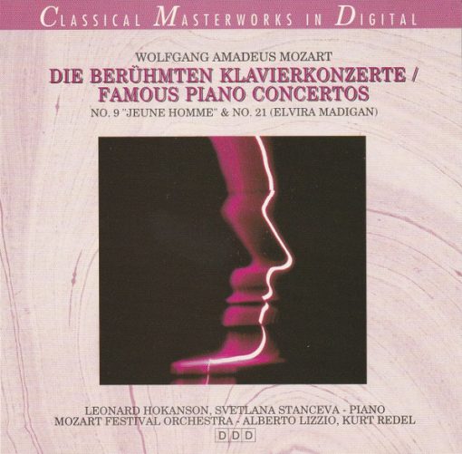 Wolfgang Amadeus Mozart, Leonard Hokanson, Svetlana Stanceva, Mozart Festival Orchestra (2), Alberto Lizzio, Kurt Redel - Wolfgang Amadeus Mozart - Die Berühmten Klavierkonzerte/Famous Piano Concertos (CD, Comp) (Near Mint (NM or M-))